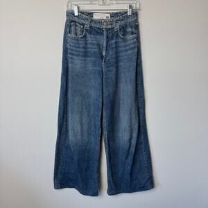 Rag & Bone Miramar Wide Leg Sofie Sweat Pant Jean Size 26